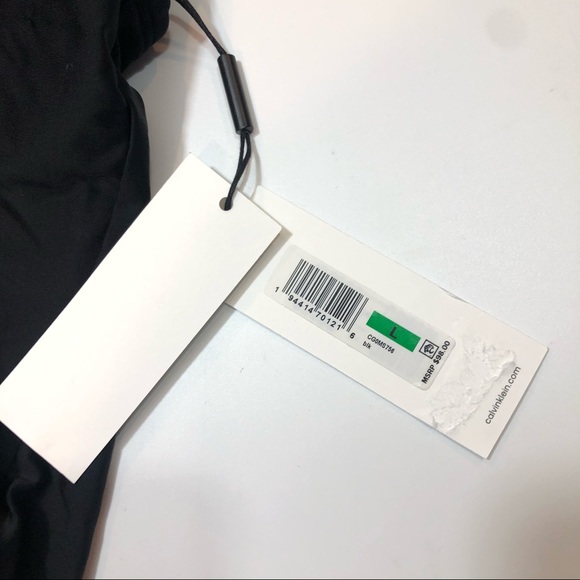 Calvin Klein Deep U Back One Piece Swimsuit - Picture 2 of 7